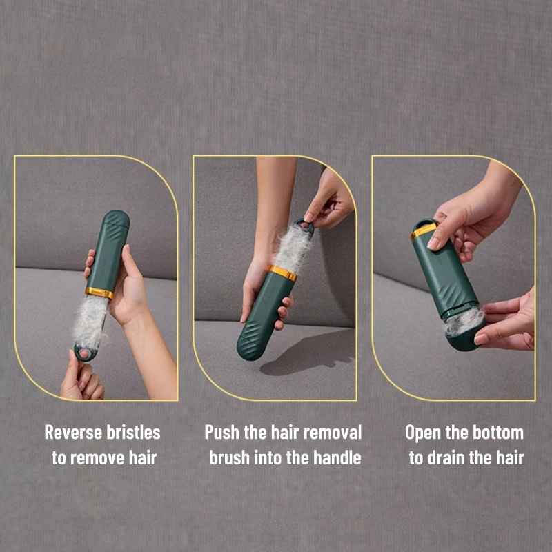 Средство для удаления шерсти домашних животных Q1JA двусторонняя щетка