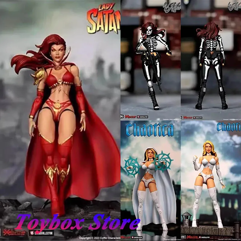 Технические реплики 1/12 черная богиня смерти белая хаотическая красная леди Satanus 6