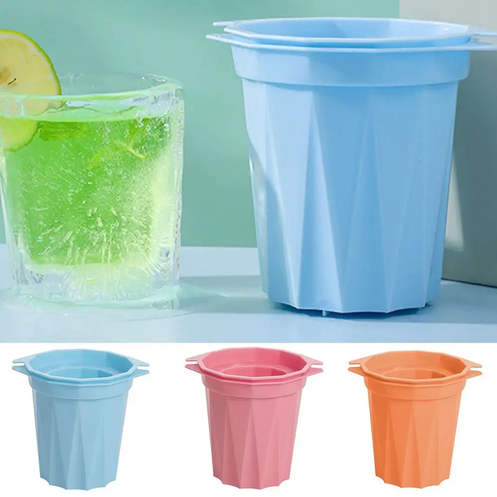 

Practical Durable PP Ice Cup Mold Food-grade Thickened Drinking Ice Tool Summer Bar Party Juice Round Kitchen Gadget