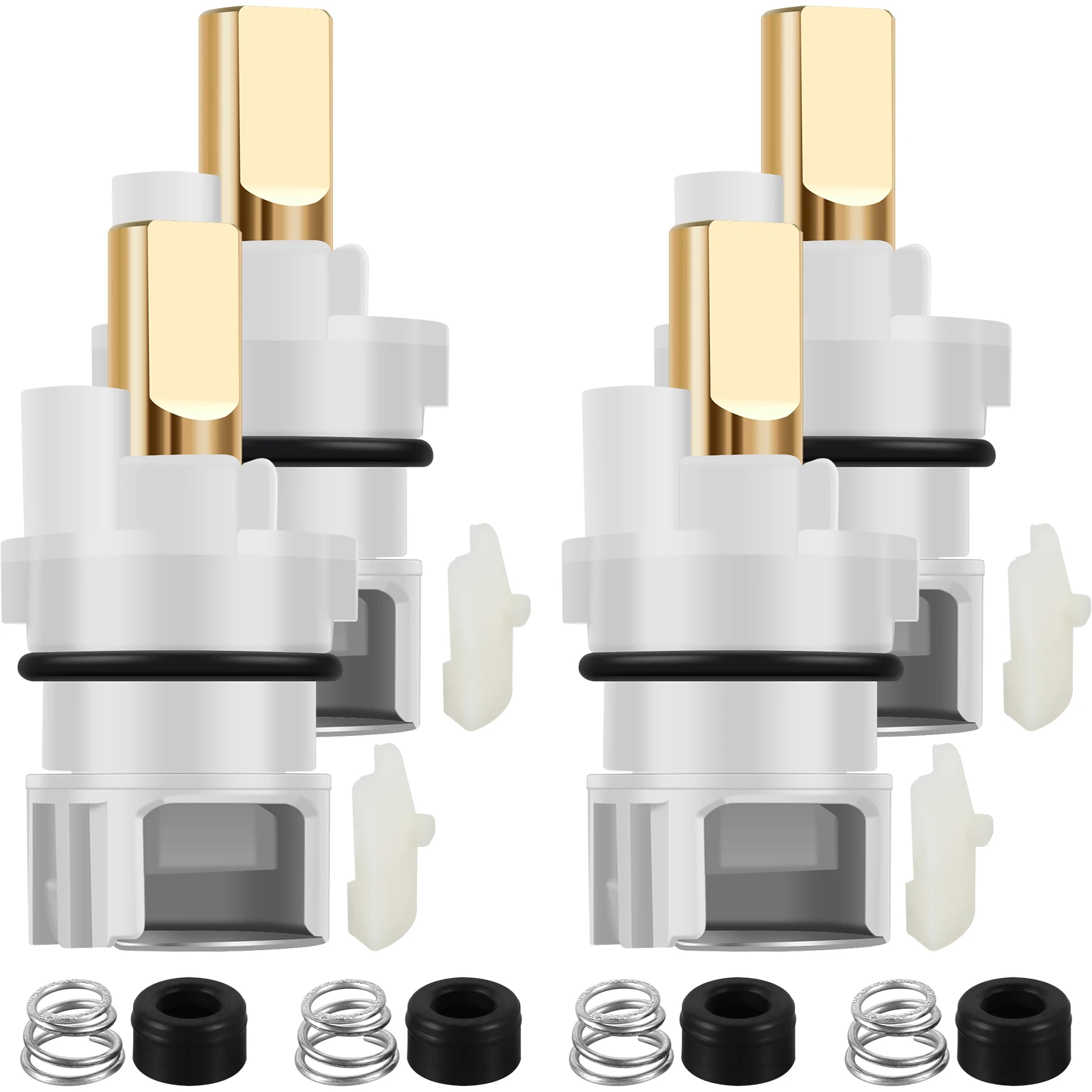 

Смеситель, совместимый с римским RP25513, латунный набор для замены стержня смесителя, прочный Набор для замены картриджей смесителя с