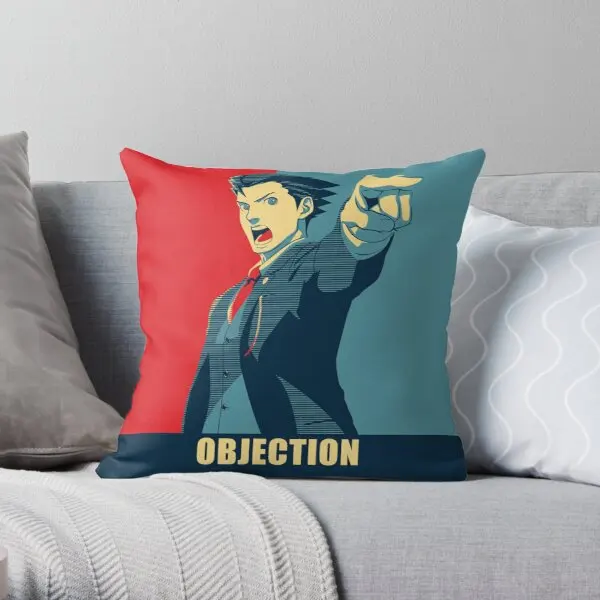 

Чехол-наволочка с принтом возражений, комфортная мягкая декоративная подушка для автомобиля, в комплект не входит