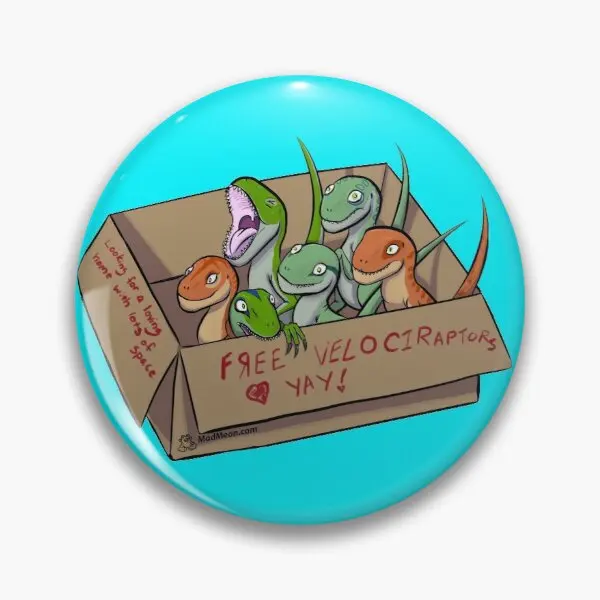 

Бесплатная мягкая булавка Velociraptors для шляпы, Женская Ювелирная брошь, значок с мультяшным рисунком, креативный декор, модный подарок на воротник, милая одежда