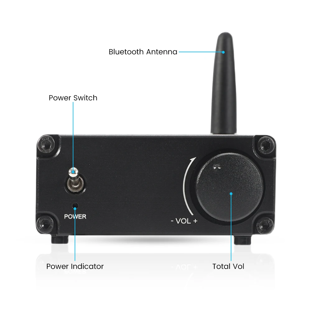Усилители AIYIMA MA12070 Bluetooth 5 0 80WX2 2 каналов стерео усилитель мощности звука для дома