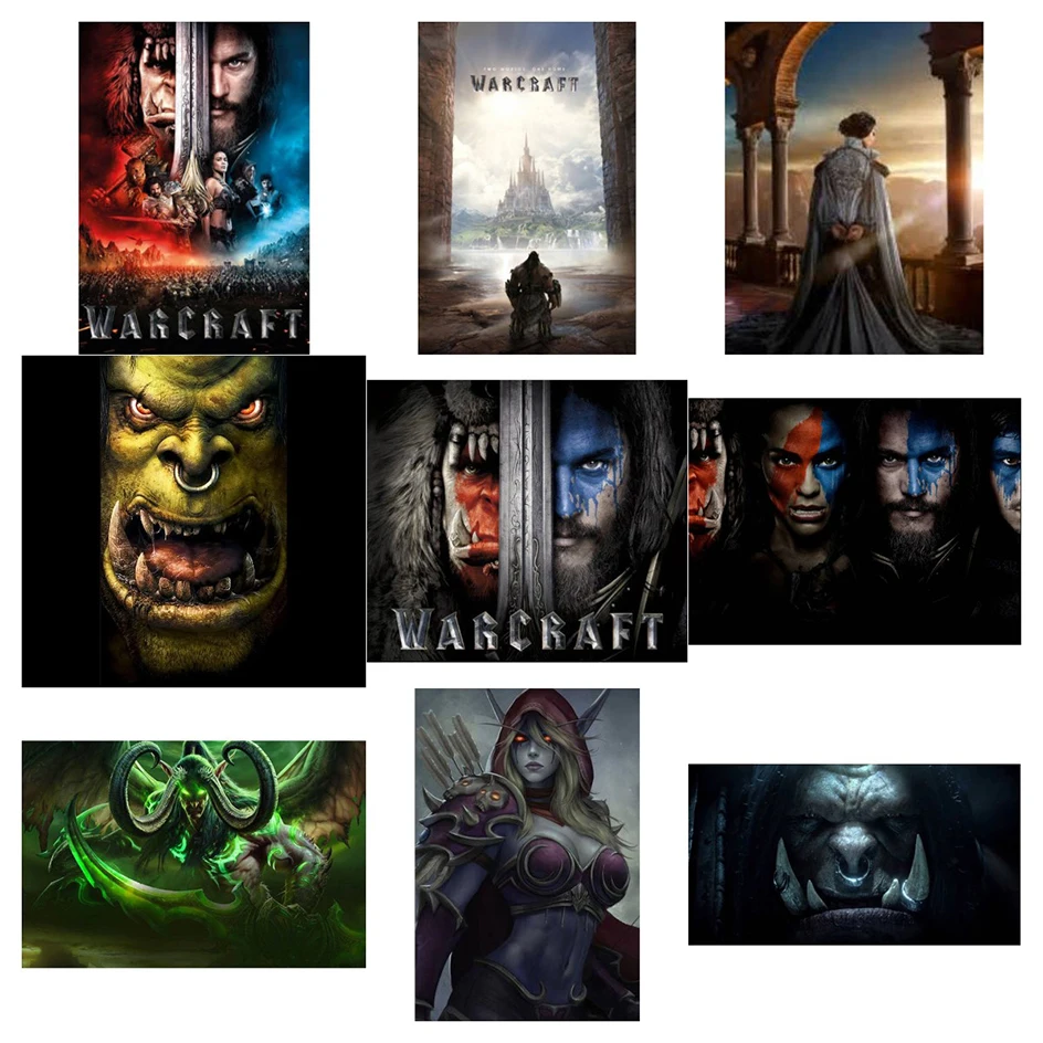 World Of Warcraft Hero 5d Diamond Painting Cross Stitch Kit Pattern Windrunner Wall Sticker Mosaic Diamond Embroidery Hobby Gift