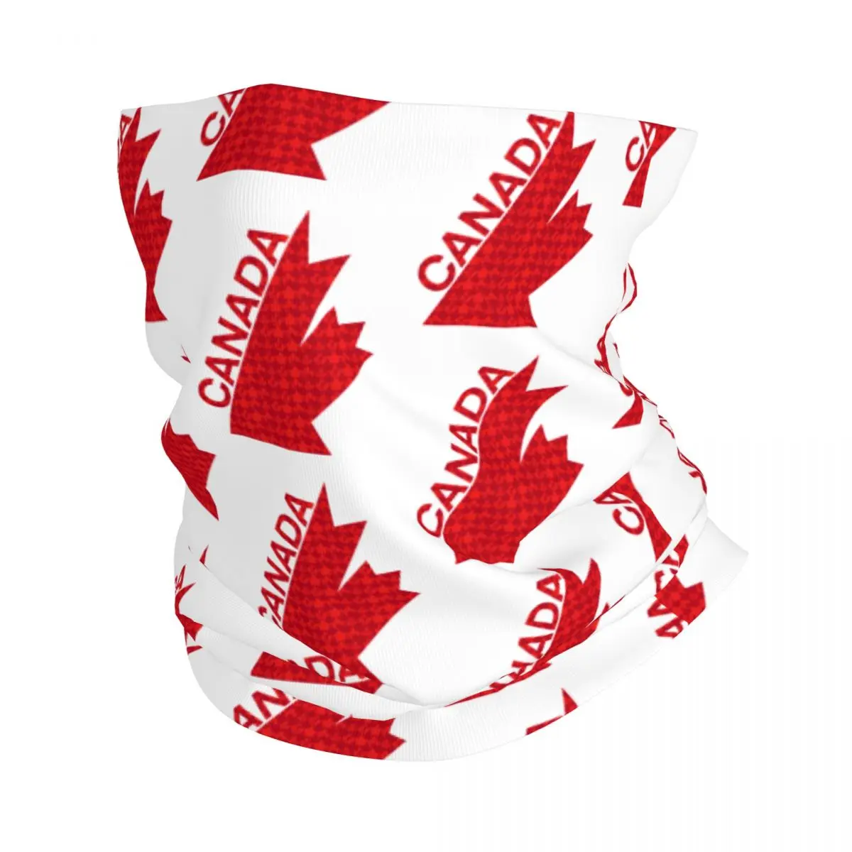 

Бандана с канадским флагом, Шейная гетра для пеших прогулок, езды на велосипеде, женский и мужской шарф, канадский ретро-хоккейный стиль