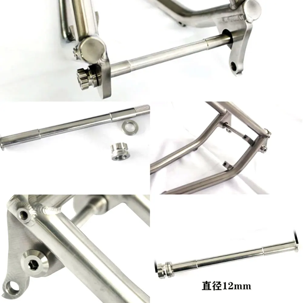 Сквозная ось MTB из титанового сплава запчасти для велосипеда аксессуары горного