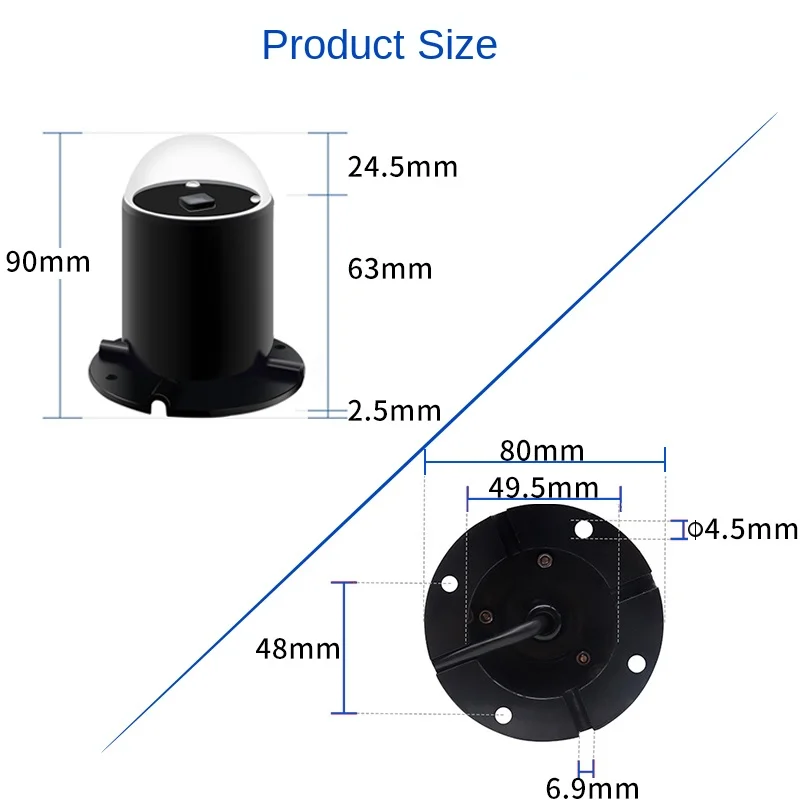 Метеорологическая энергия сельскохозяйственный датчик общего солнечного