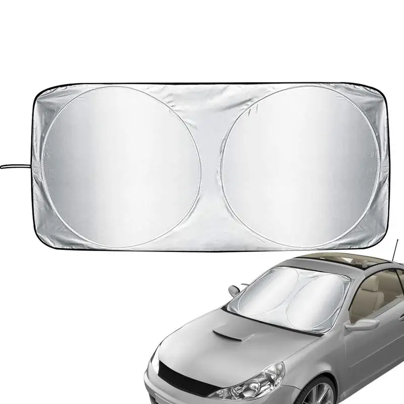 

Windshield Cover Front Rear Car Window Sunshade 150x70CM Universal UV Protection Shield Sun Shade Visor Auto Car Accessories