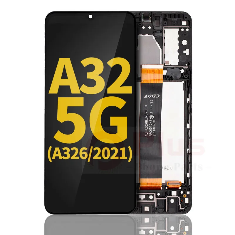 

LCD Display With Frame Replacement For Samsung Galaxy A32 5G (A326/2021) (All Models) (Refurbished) (Awesome Black)