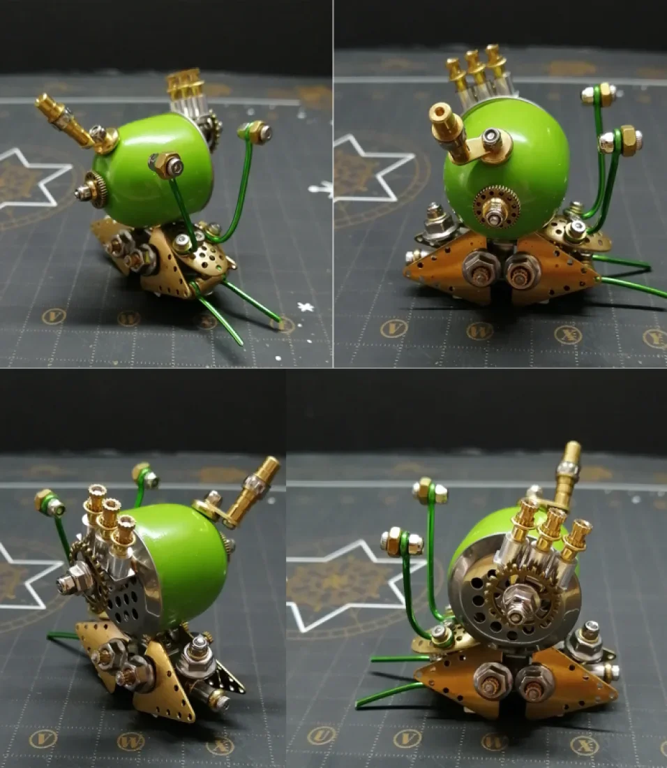 3D головоломка металлические наборы моделей насекомых стимпанк улитка