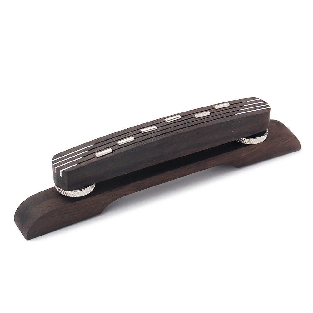 

6 String Archtop Jazz Guitar Bridge Rosewood Guitar Parts for Musical Instrument Jazz Guitar