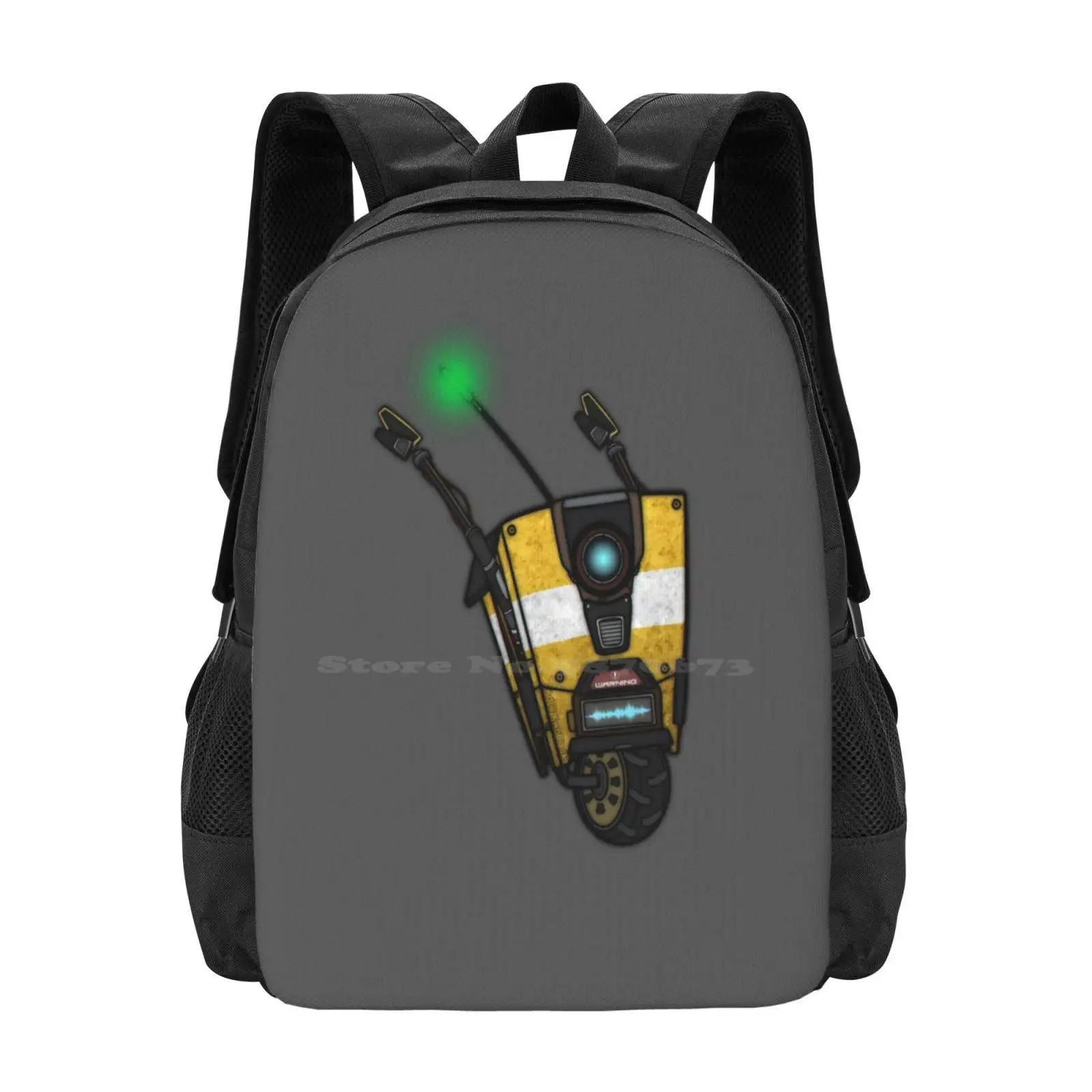 

Cl4P-Tp New Arrivals Unisex Bags Student Bag Backpack Claptrap Fanart Cute Videogame