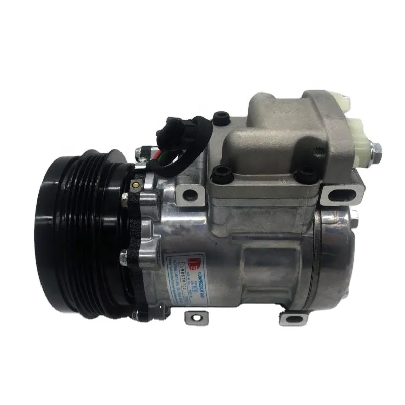 

Air Condition Compressor 2208-6013B DX225 DB58 DH216-9E 340LC-7 DX225LC 440205-000700 Excavator Air Conditioning Compressor