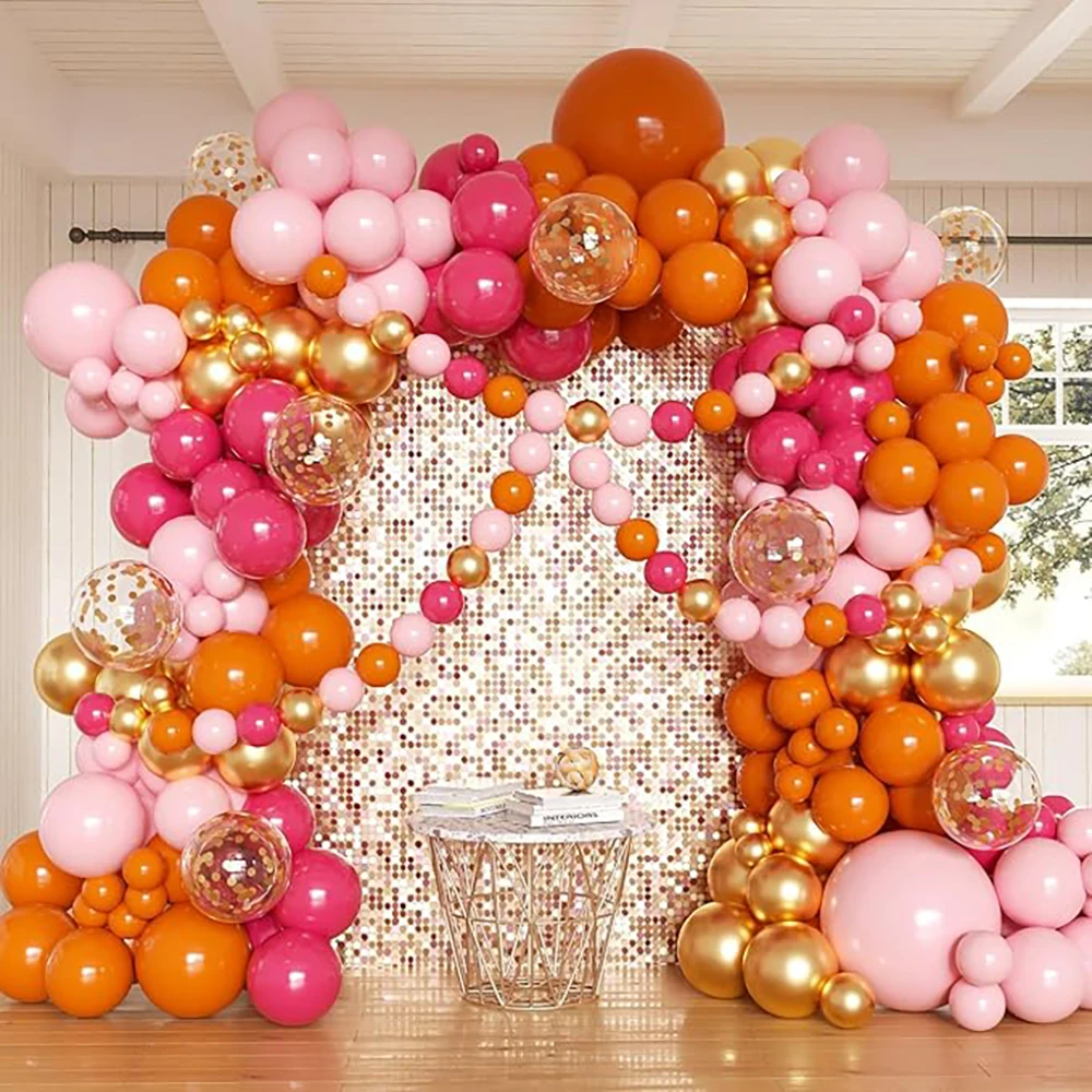 

Гирлянда из воздушных шаров Hot Pink 182 шт.