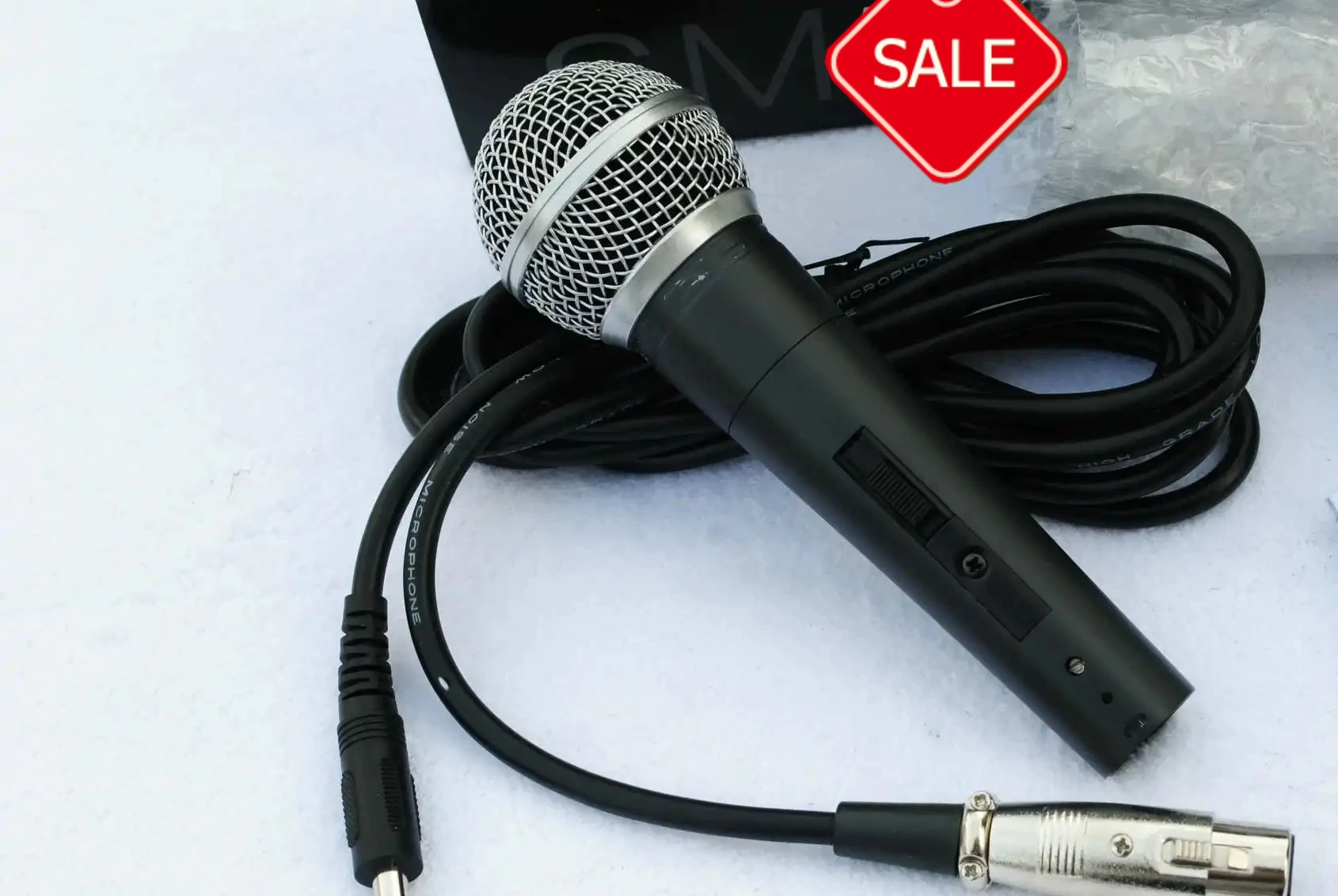 

Karaoke wired stage microphone handheld amplifier, general performance, public transmitter, recorder, notebook computer