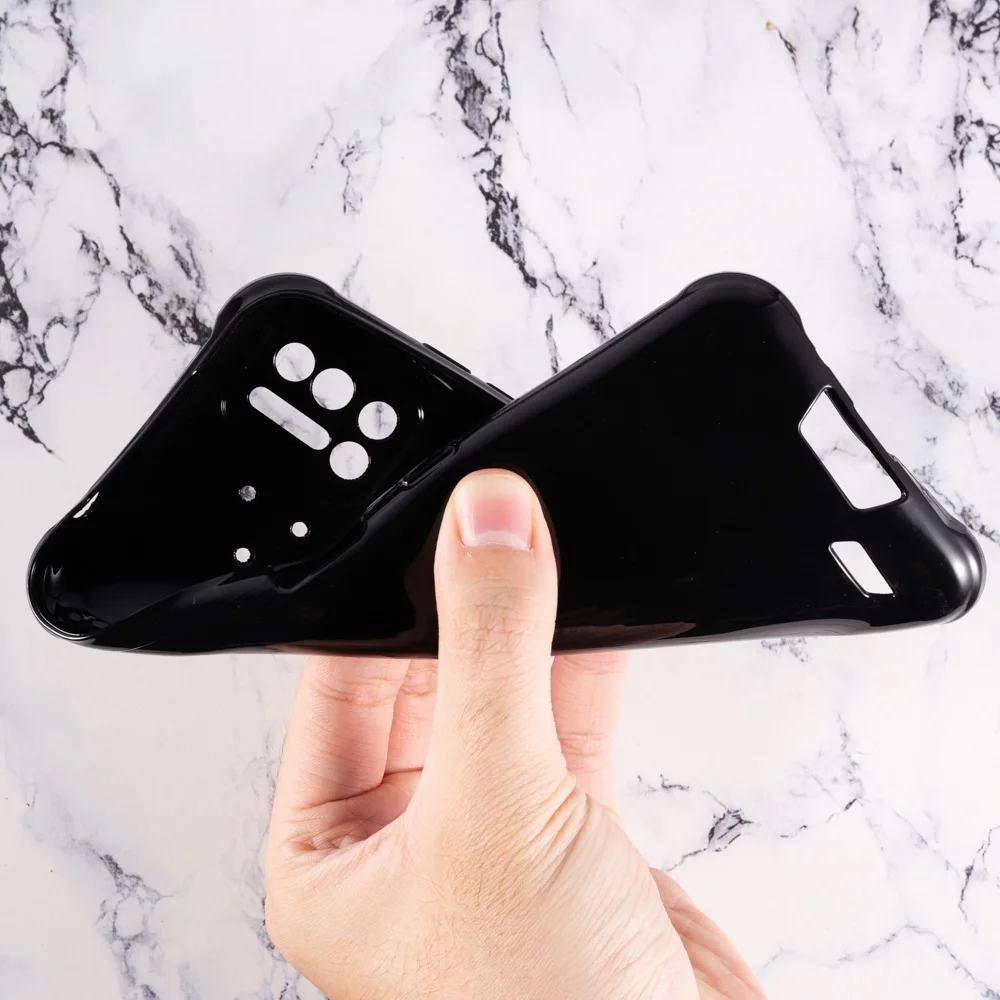 for umidigi bison case slim phone case glossy black transparent pudding capa soft coque back funda shockproof protective cover free global shipping