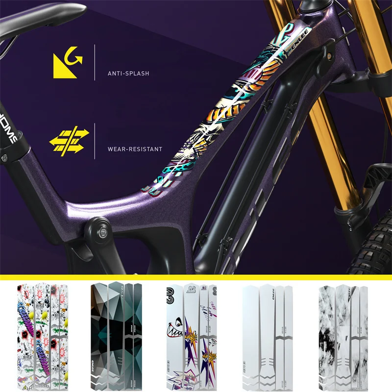 

Защитные наклейки из ТПУ для велосипеда, защитная одежда, защита рамы горного велосипеда, устойчивая к царапинам наклейка, декоративная пле...
