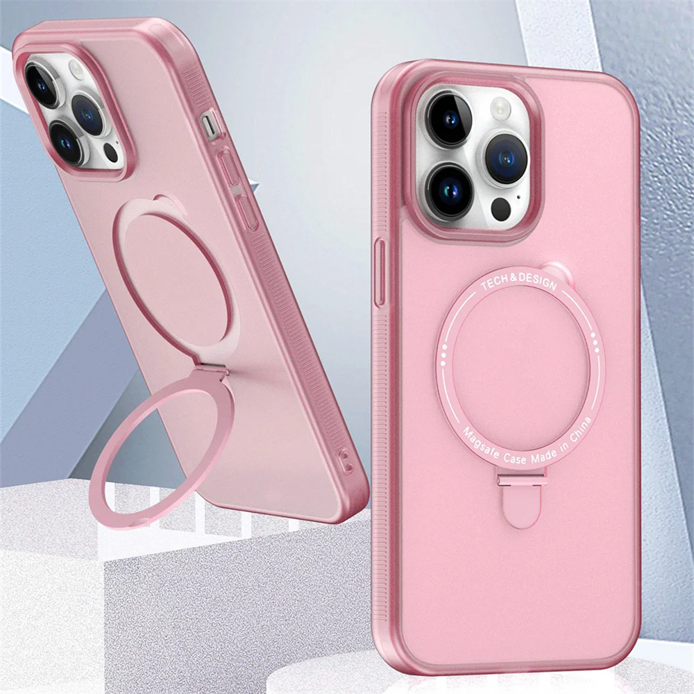 Фото Магнитный чехол Magsafe для iPhone 15 Pro Max 11 12 13 Pro 14 Plus №1