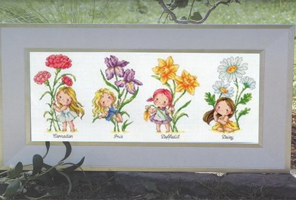 

Cross Stitch Set Chinese Cross-stitch Kit Embroidery Needlework Craft Packages Cotton Fabric Floss New Designs Embroidery G144
