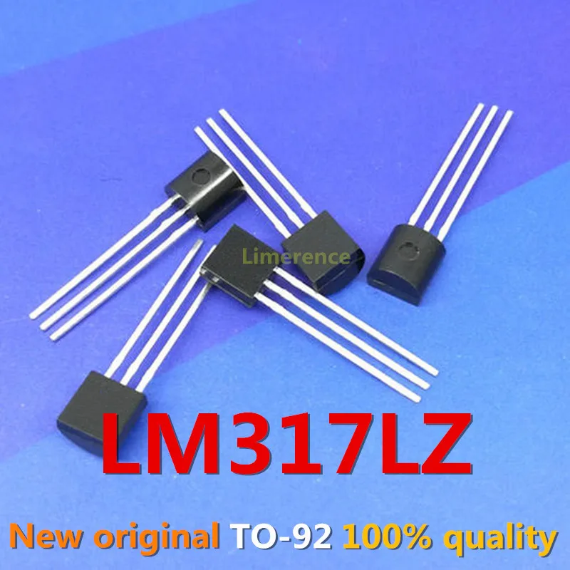 Новый и оригинальный чипсет IC LM317LZ TO-92 LM317 LM317L TO92, 50 шт.