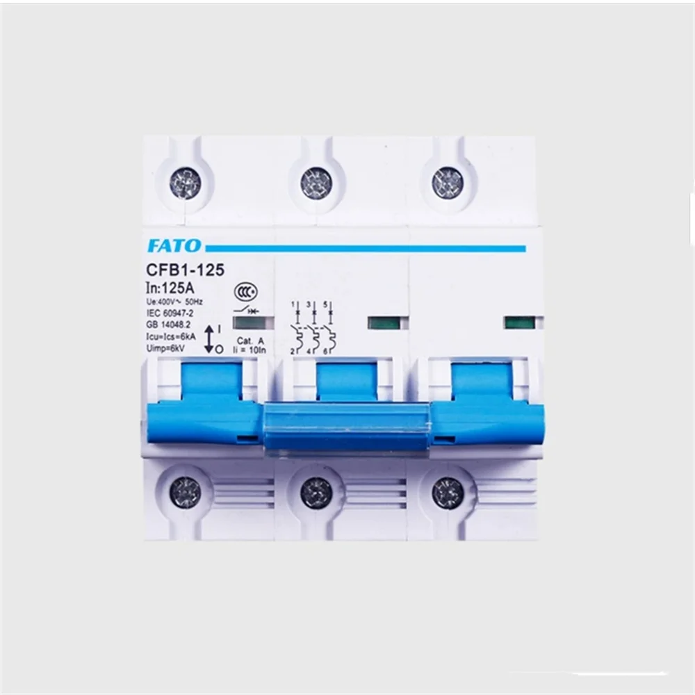 Huatong CFB1 воздушный выключатель маленький автоматический 63a 80A 125A Бытовой Воздушный