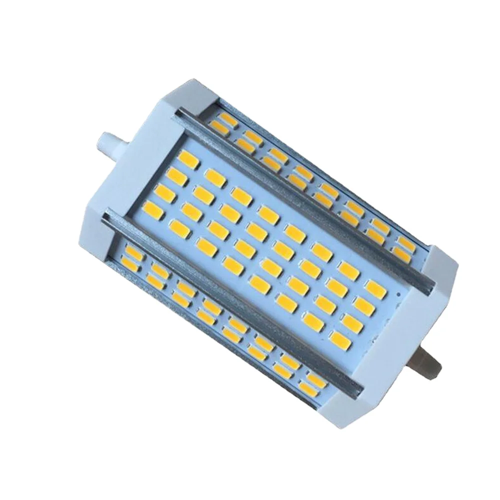 

50PC Dimmable R7S 30W 118mm Led Bulb R7S Light J118 R7S Lamp Without Fan Replace Halogen Lamp AC110-240V Warm White Cold White