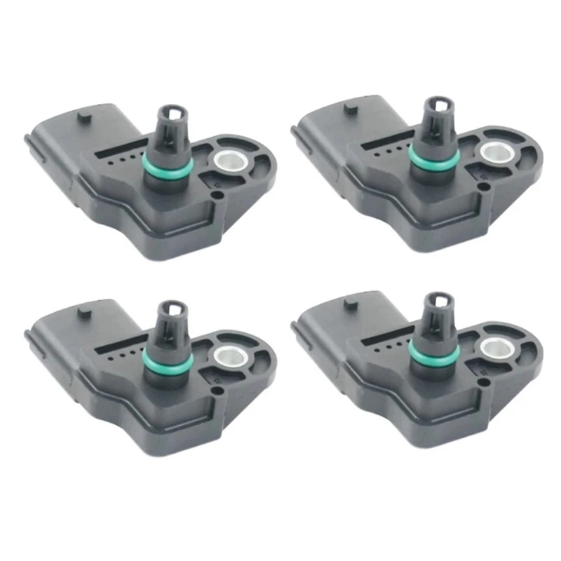 

4Pcs 0281002576 Air Intake Manifold Pressure MAP Sensors For-Volvo FE-FH FM FL 0281006102 Boost Pressure Sensor