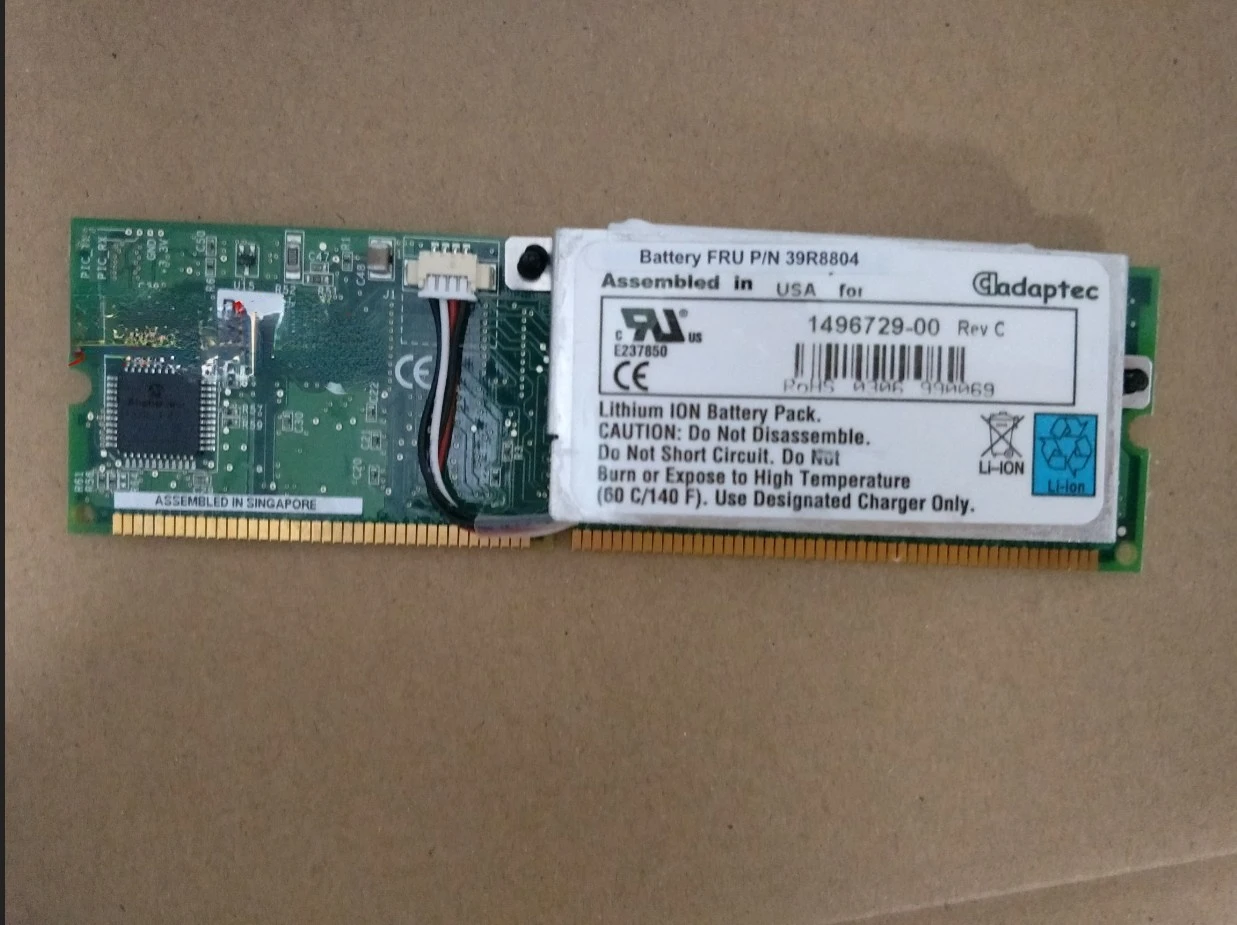 

RAM New X236 X346 array card 7K 71P8644 71P8642 39R8803 with battery