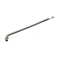 1pc replacement 164mm 7 sections telescopic antenna sma male for radio tv diy wholesale price radio aerial new