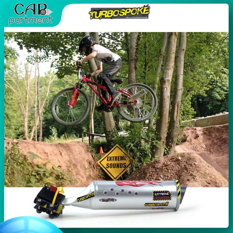 

New Bicycle Turbo Spoke Pipe Bicycle Exhaust Pipe Replacement Barts Installation System Motorcycle Spoke Scratch Proof Turbo