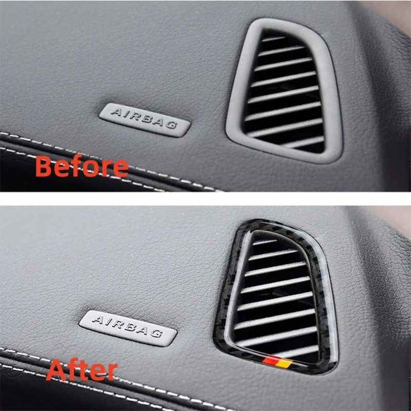 Для Mercedes W205 Benz C180 C200 C300 C GLC Авто из углеродного волокна интерьер Униформа