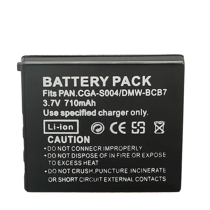 Фото Аккумуляторы CGA-S004 DWM-BCB7 3.7V 710mAh и зарядное устройство для камер Panasonic №2