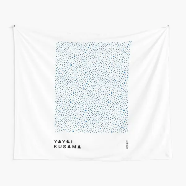 Yayoi Kusama бесконечные маленькие пузырьки гобеленовый коврик Декор для дома