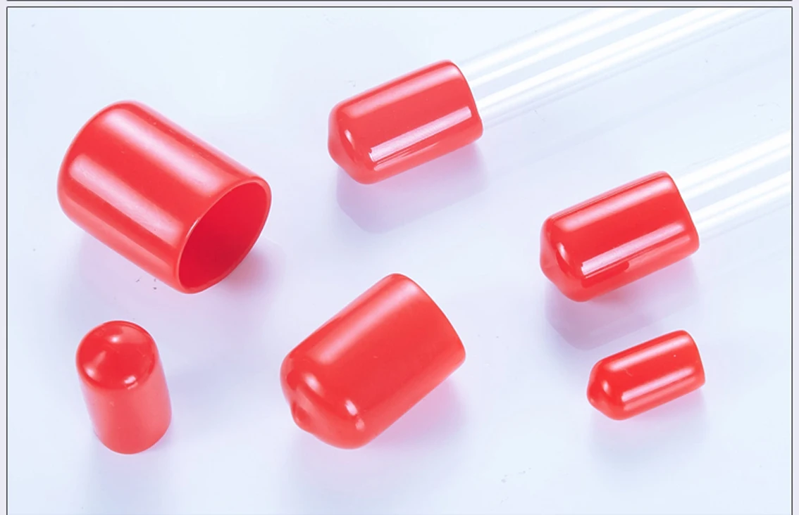 

1-20 шт., 1,3-70 мм, черная/красная силиконовая резиновая круглая заглушка для труб, уплотнительная крышка, U-образная заглушка, мебельная подушка для ног стула, противоскользящая