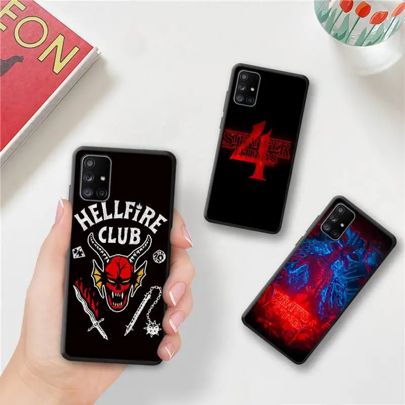 

TV Show Stranger Things Season 4 Phone Case For Samsung Galaxy A03S A52 A13 A53 A73 A72 A12 A31 A81 A30 A32 A50 A80 A71 A51 5G
