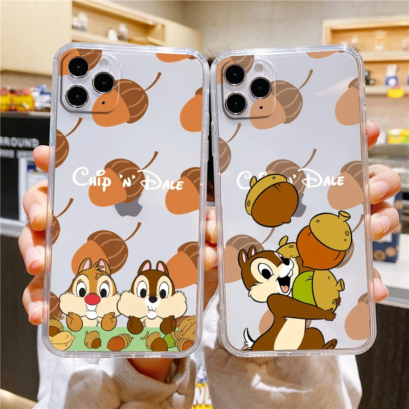 

Disney Bambi Cartoon Transparent Phone Case For Apple iPhone 14 13 12 11 Mini XS XR X Pro MAX 8 7 6 Plus SE 2020 Cover Capa