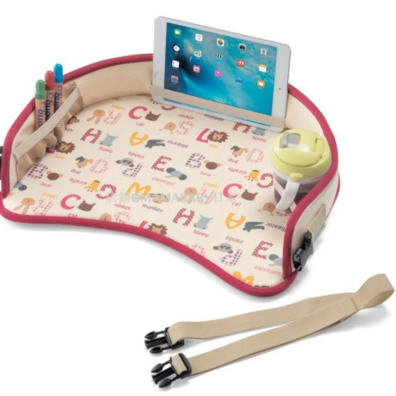 Детский дорожный поднос для автомобиля сиденья еды закусок держатель чашек