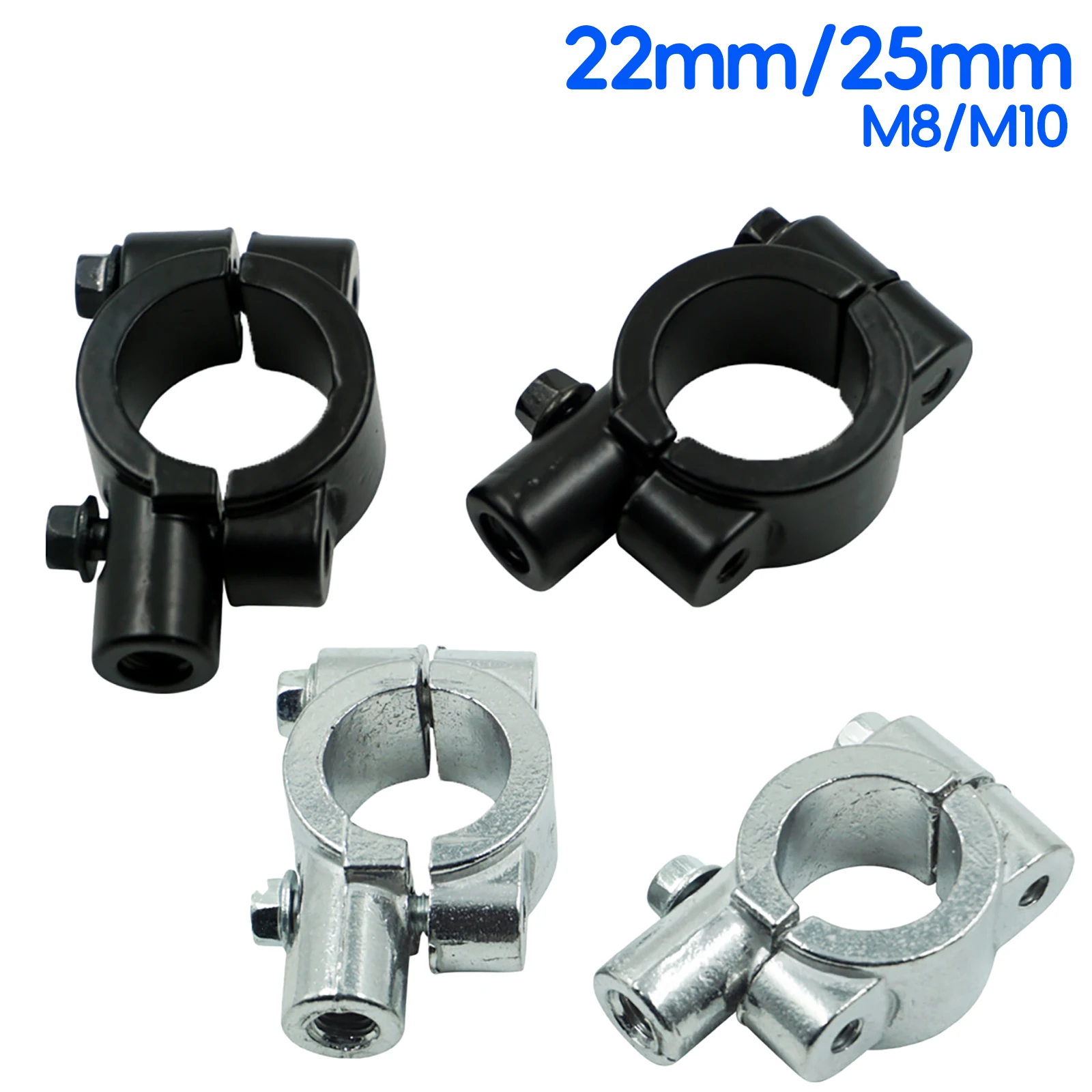 Универсальное крепление для мотоциклетного зеркала заднего вида 22 мм 25