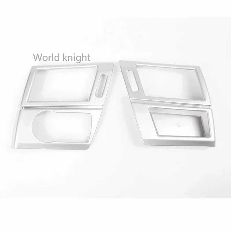 Для BMW X3 E83 2006-10 ABS углеродное волокно Автомобильная приборная панель боковое