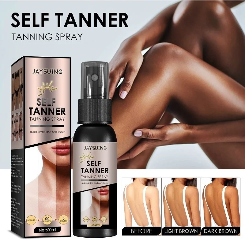 Sun-free Sun Spray Natural Mousse Long Lasting Bronze Spray Long Lasting Bronze Fake Tan Body Lotion Moisturizing Tanning Spray