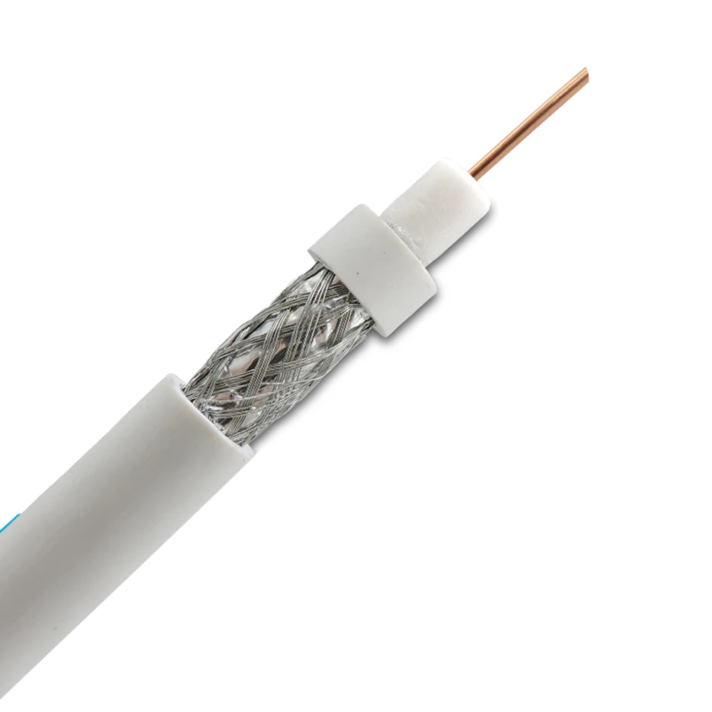 10m TV line signal line Closed Circuit wire cable antenna SYWV75-5 HD home satellite set-top box line national standard copper