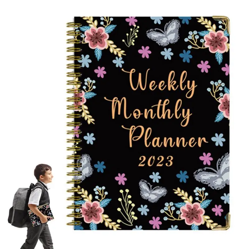 

To Do List Notepad 2023 Weekly Monthly Planner 8.54x6.22 Inch Full English Planning Organizer For Work And Personal Organized