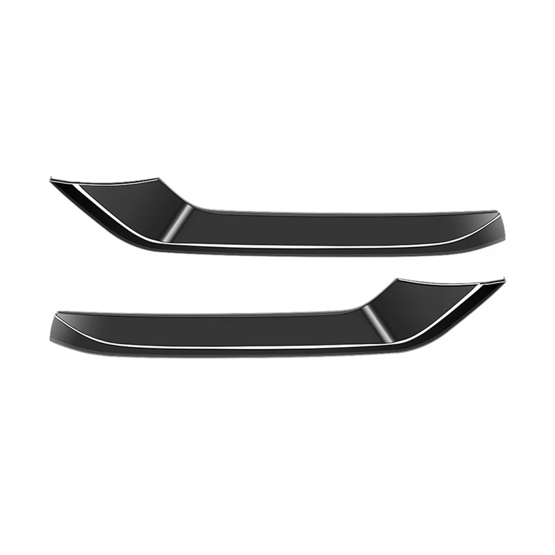 

Car Glossy Black Front Bumper Lower Grille Trim Strips Fog Light Cover Trim For Honda HRV HR-V Vezel 2021 2022