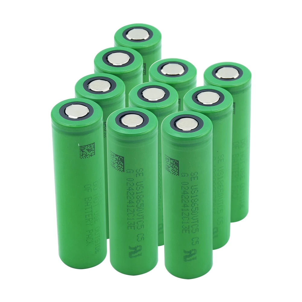 10Pieces 3.7 V Volt Rechargeable US18650 VTC5 2600mAh 18650 Battery Replacement 3.7V Batteries |