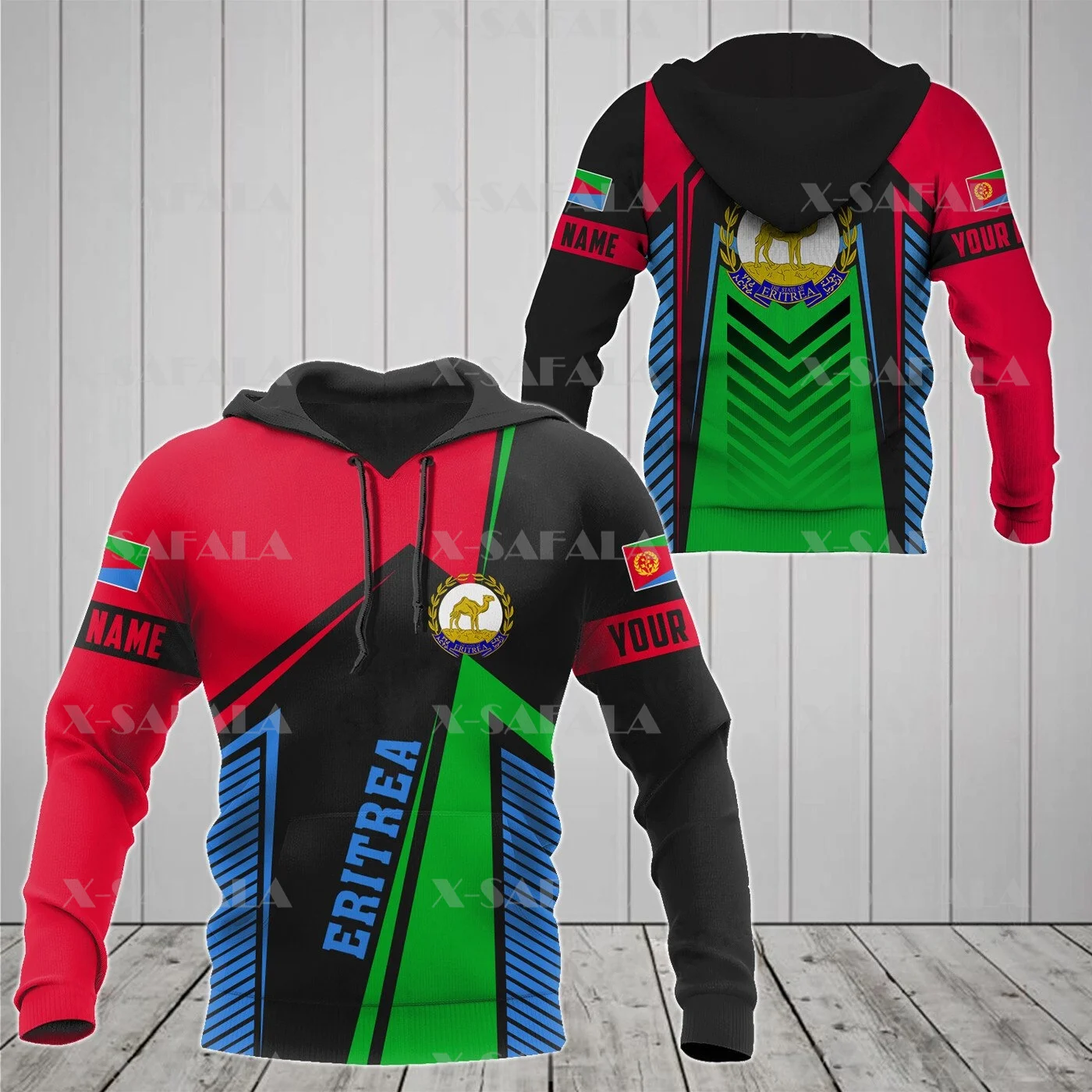 

ERITREA SOUTH AFRICA COAT OF ARMS 3D Print Hoodie Spring Autumn Man Women Harajuku Outwear Hooded Pullover Tracksuits Casual-5