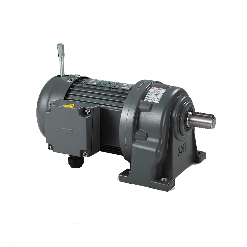 

Hot selling helical geared motor electric motor gear box synchronous gear motor with brake