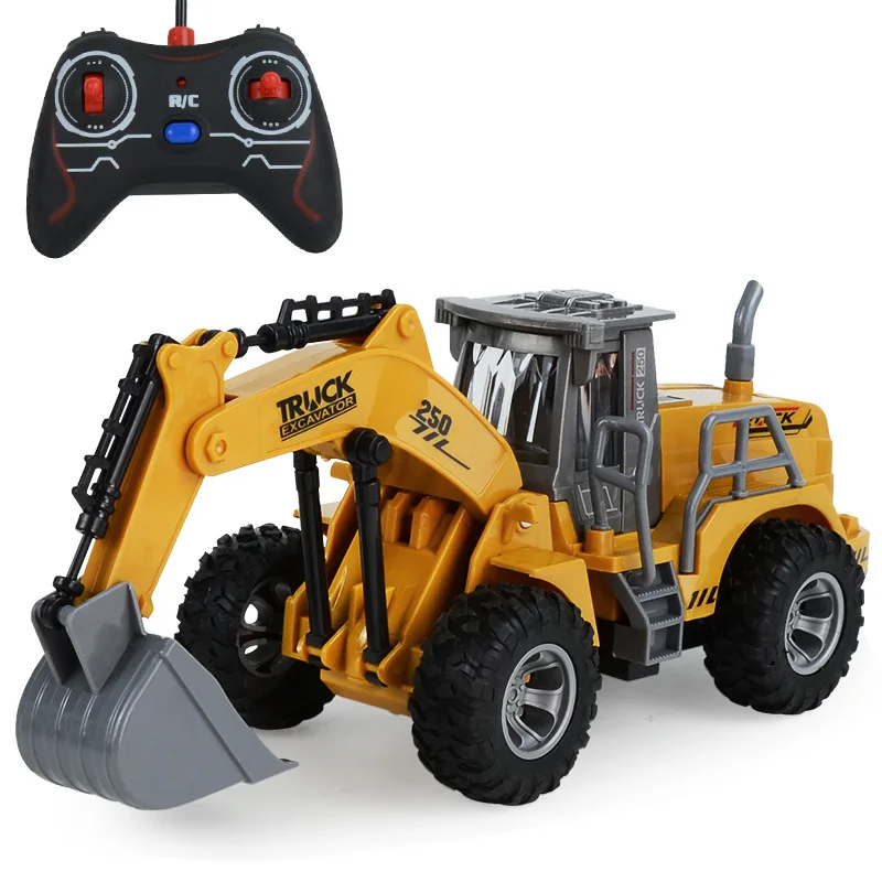 

Remote Control Excavator 5CH Electric Wireless RC Engineering Vehicle Model Adult Boy Girl Children's Toy Car Gift Free Shipping
