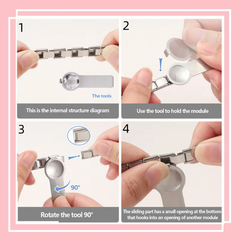 9 мм английское слово комбинация итальянский браслет-подвеска эластичная