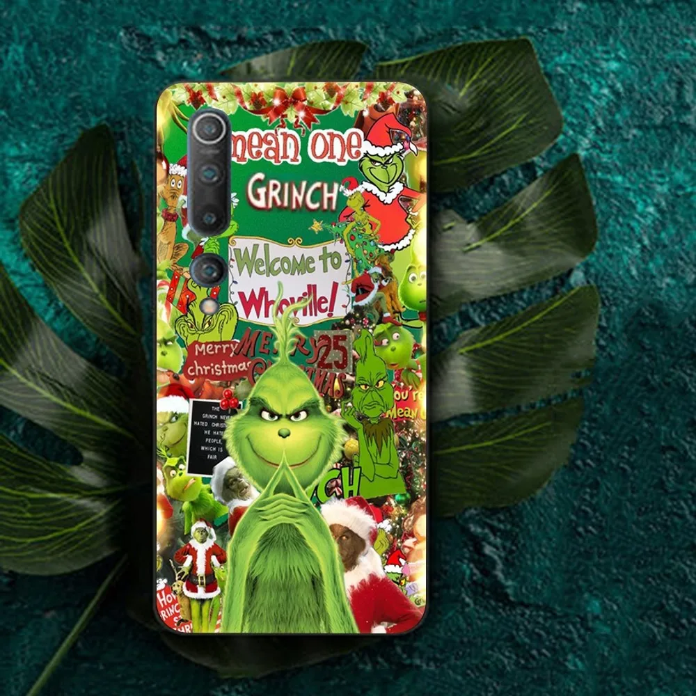 Чехол для телефона C-Christmas G-Green M-Monsters Redmi Note 4 X 5 A 6 7 8 T 9 9S 10 11 11S 11Epro Poco M3 Pro