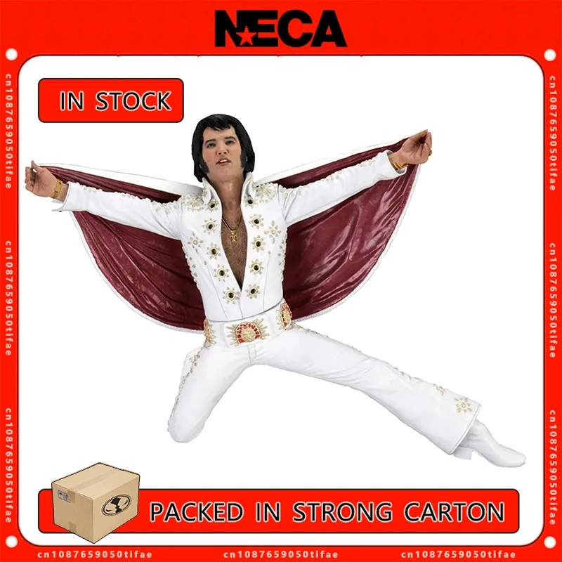NECA Toys Elvis On Tour 7 &quotпамятная фигурка оригинальная аниме кукла модель гаражные